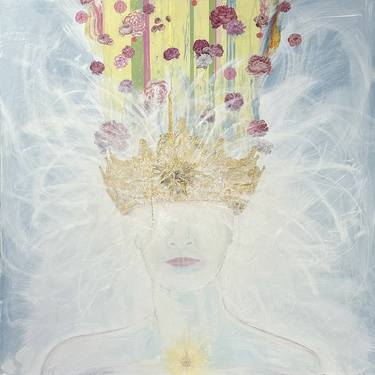 Original Surrealism Religion Paintings by Katherine Baronet