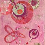 Pink Bubbles Two by Katherine Baronet