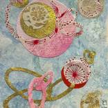 Blue Angel Bubbles by Katherine Baronet