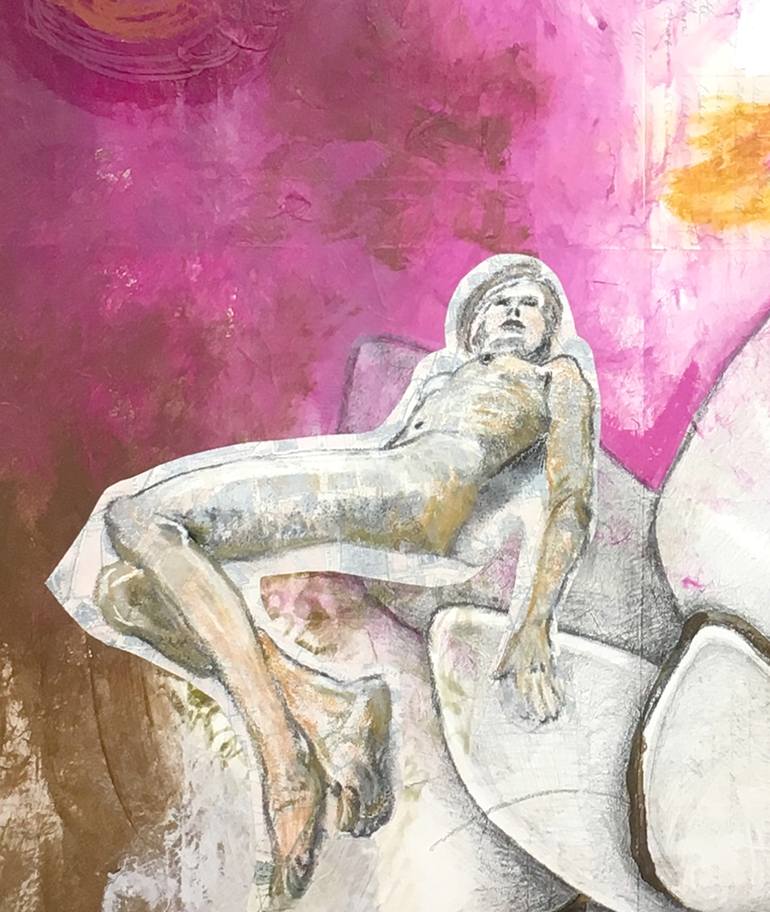 Original Conceptual Nude Painting by Katherine Baronet