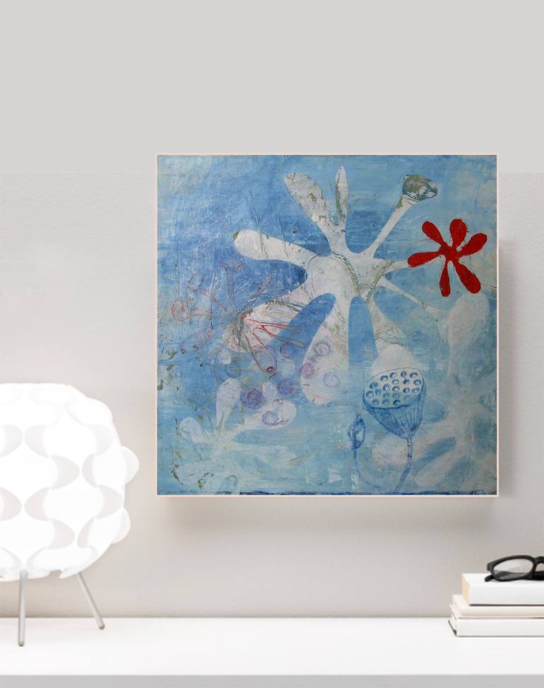 Original Abstract Expressionism Abstract Painting by Katherine Baronet