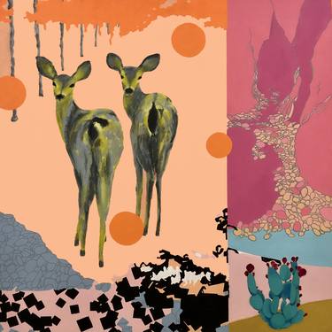 Original Pop Art Animal Paintings by Katherine Baronet