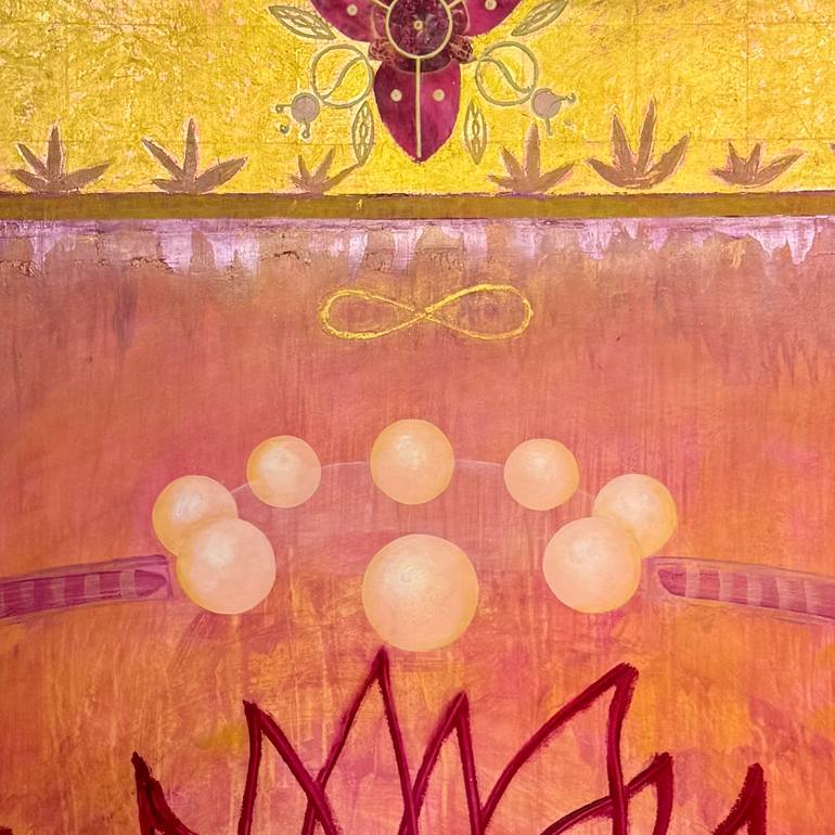 Original Conceptual Botanic Painting by Katherine Baronet