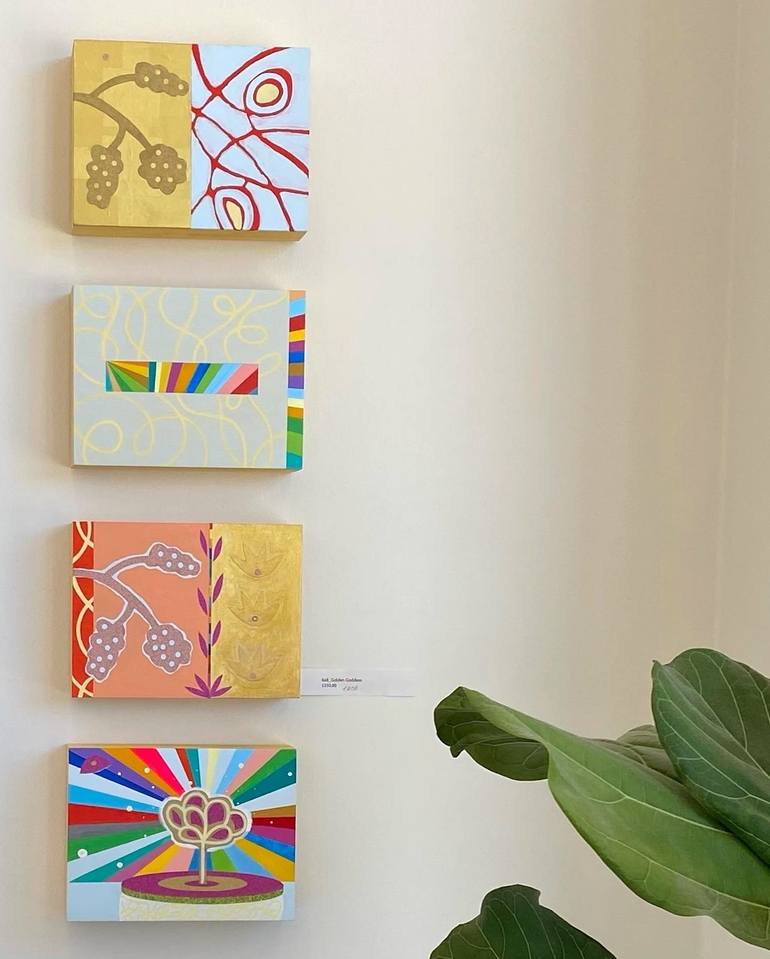 Original Surrealism Fantasy Painting by Katherine Baronet