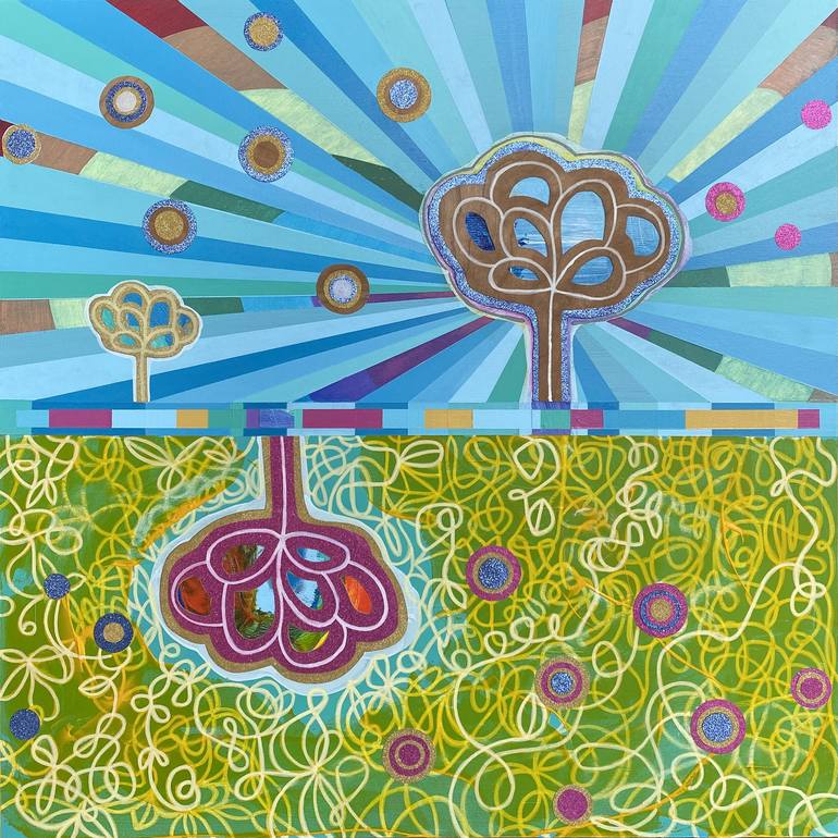 Original Surrealism Fantasy Paintings by Katherine Baronet