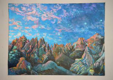 Print of Landscape Paintings by Ivan Hernandez