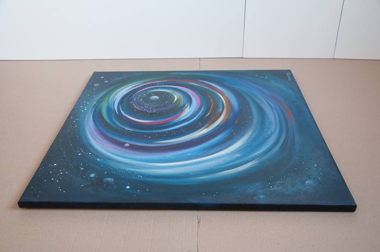 Original Outer Space Painting by Tetyana Vysochynska