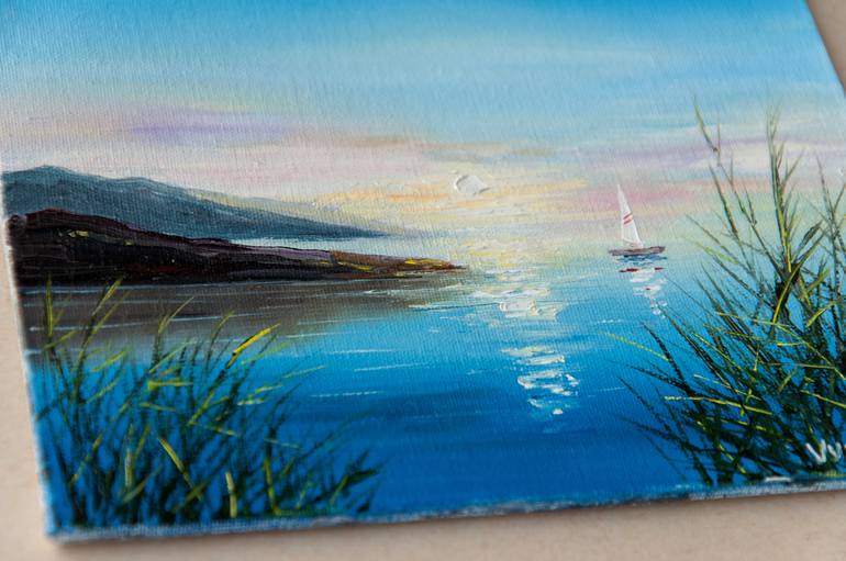 Original Seascape Painting by Tetyana Vysochynska