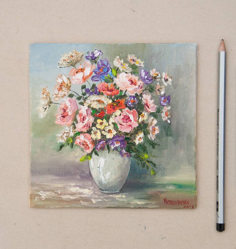 Original Still Life Painting by Tetyana Vysochynska