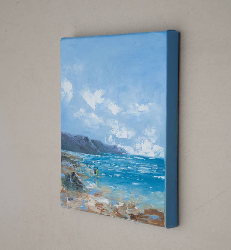 Original Seascape Painting by Tetyana Vysochynska