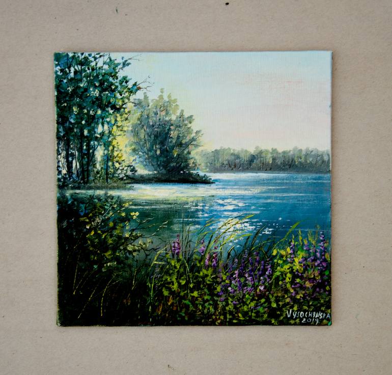 Original Landscape Painting by Tetyana Vysochynska