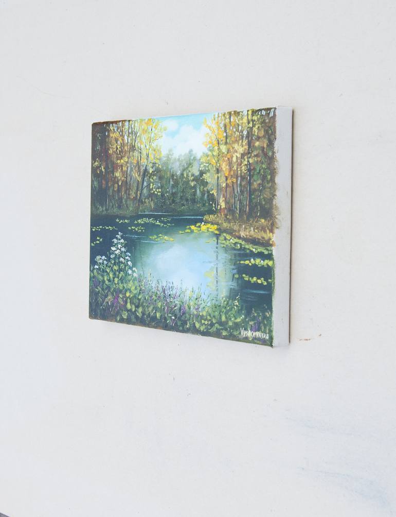Original Fine Art Nature Painting by Tetyana Vysochynska
