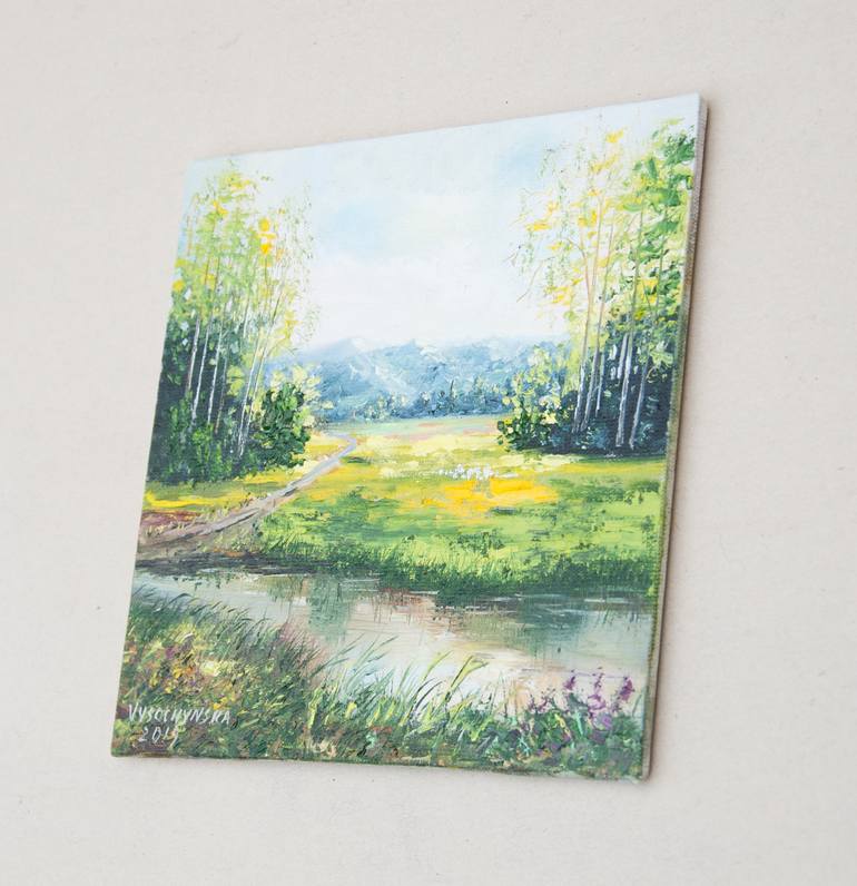 Original Fine Art Nature Painting by Tetyana Vysochynska