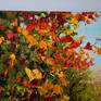 Bright october. Fall landscape. Autumn forest. Colorful trees. Original painting. 

Technique - brush, palette knife.

Oil paints.
Canvas.
12" x 12" x 0,7" /30 x 30cm./