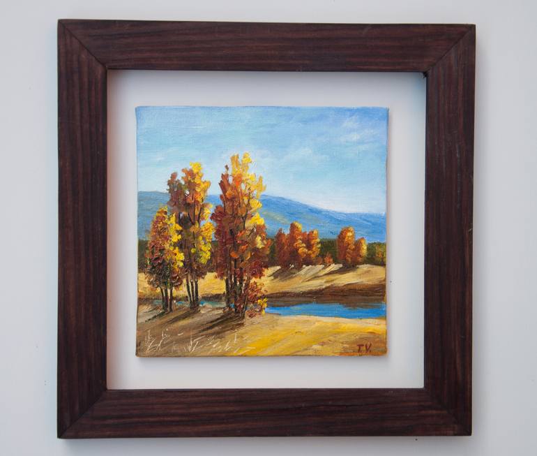 Original Fine Art Landscape Painting by Tetyana Vysochynska