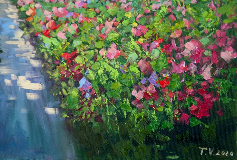 Original Impressionism Landscape Painting by Tetyana Vysochynska