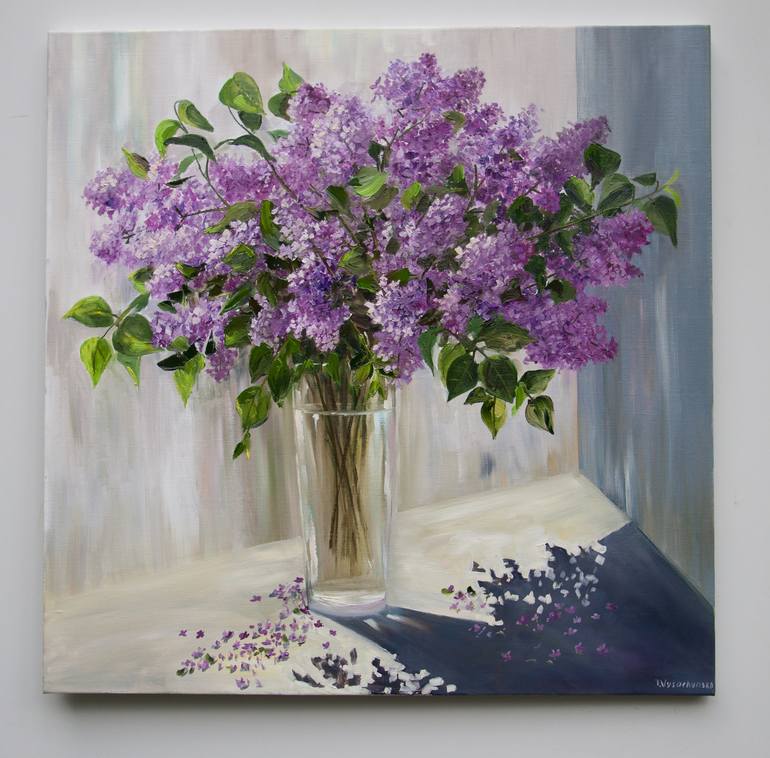 Original Floral Painting by Tetyana Vysochynska