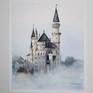 Beautiful castles of Europe. Watercolor painting. Neuschwanstein castle. In Germany. Original watercolor painting.
Watercolor paints.
Paper for watercolor. 300g/m2. 100% cotton.
11 x 9 in
28 x 23 cm.
Year 2020.
Requires framing under glass.
Framing will give the picture even more grace and charm. She will be a worthy decoration of any room.