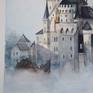 Beautiful castles of Europe. Watercolor painting. Neuschwanstein castle. In Germany. Original watercolor painting.
Watercolor paints.
Paper for watercolor. 300g/m2. 100% cotton.
11 x 9 in
28 x 23 cm.
Year 2020.
Requires framing under glass.
Framing will give the picture even more grace and charm. She will be a worthy decoration of any room.