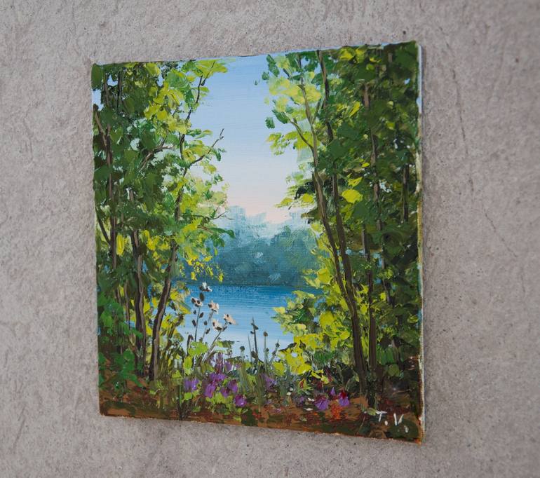 Original Fine Art Landscape Painting by Tetyana Vysochynska