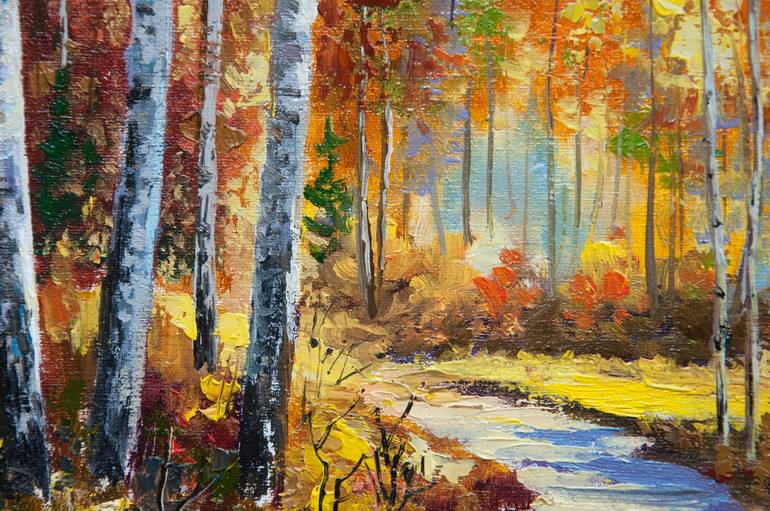 Original Fine Art Landscape Painting by Tetyana Vysochynska