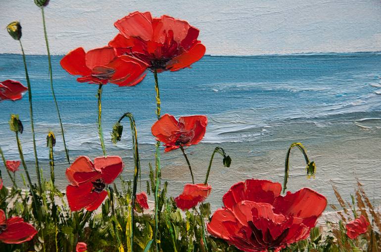 Original Impressionism Landscape Painting by Tetyana Vysochynska