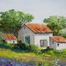 Provence. France. Lavender fields. Summer landscape. Purple flowers. Oil painting on canvas.
Oil paints.
Linen canvas.
20 x 24 x 0,6in.
50 x 60cm.
Year 2020.
