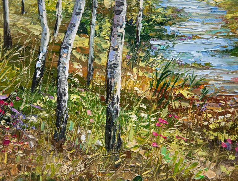 Original Fine Art Landscape Painting by Tetyana Vysochynska