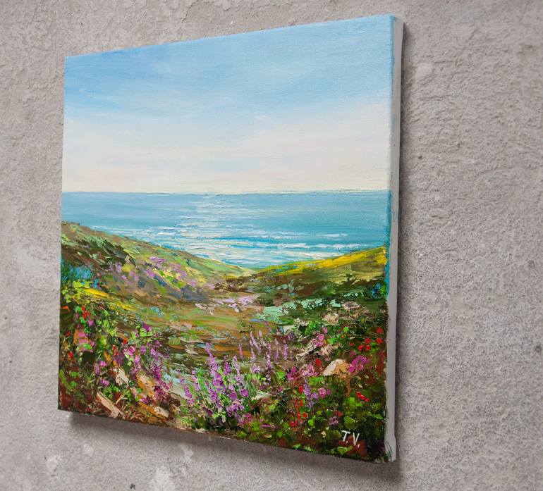 Original Seascape Painting by Tetyana Vysochynska