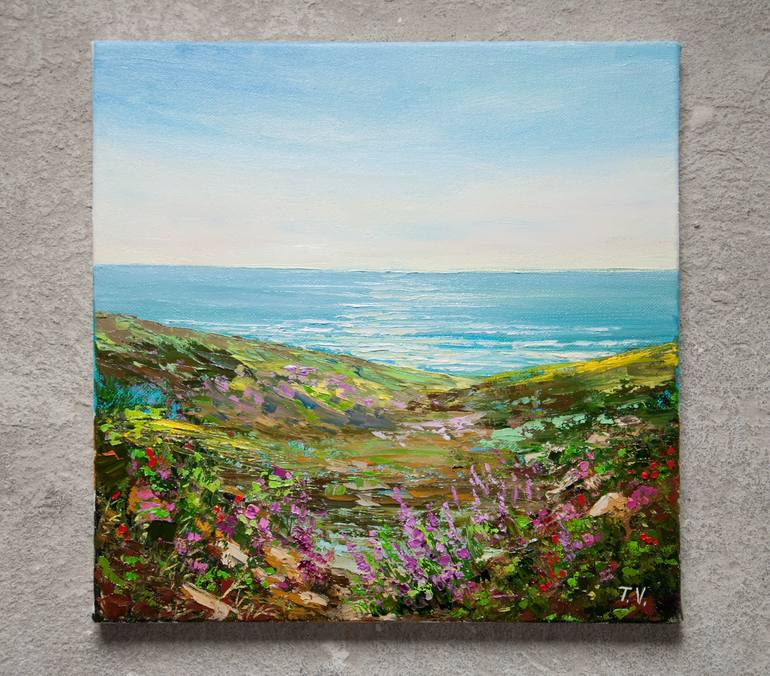 Original Seascape Painting by Tetyana Vysochynska