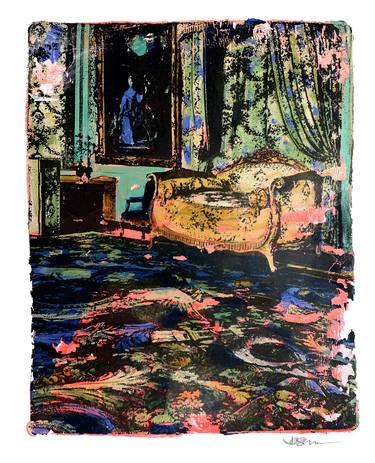 Original Expressionism Architecture Printmaking by Jessica Russo Scherr