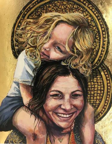 Print of Realism Portrait Paintings by Jessica Russo Scherr