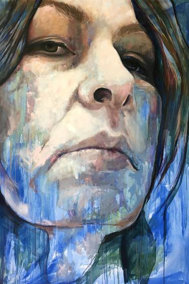 Print of Expressionism Portrait Paintings by Jessica Russo Scherr