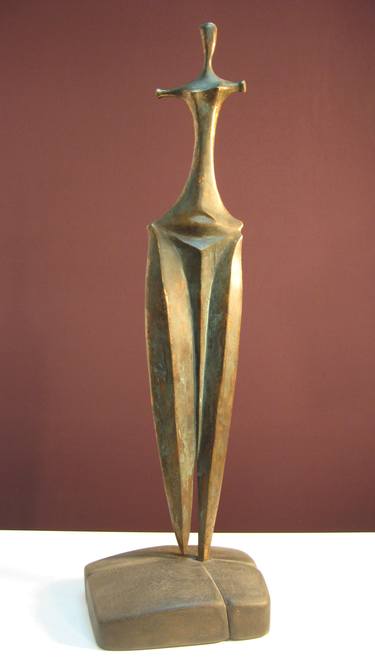 Bronze sword thumb