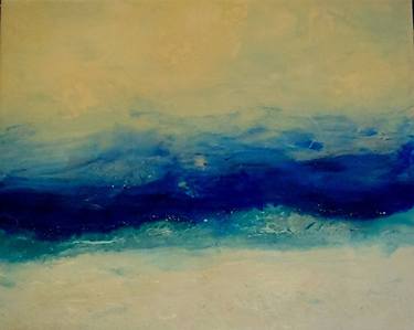 Print of Abstract Expressionism Seascape Paintings by CK ART