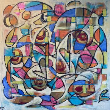 Original Abstract Paintings by Susan Peters