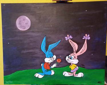 Original Cartoon Painting by Pantelis Lazaridis