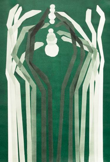 Original Contemporary Abstract Paintings by Catia Goffinet