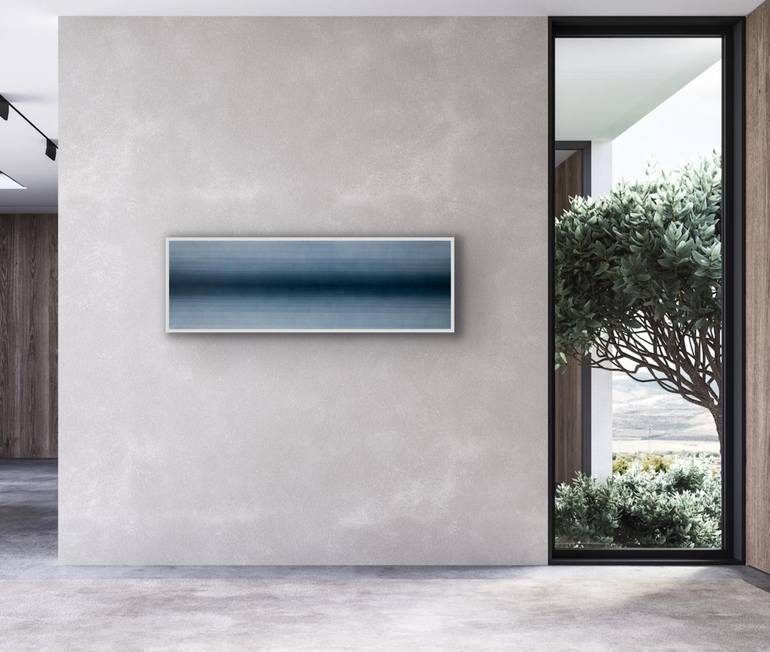Original Geometric Abstract Painting by Catia Goffinet
