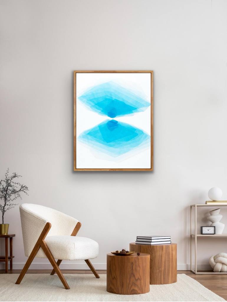 Original Contemporary Abstract Painting by Catia Goffinet