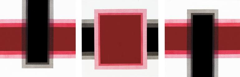 Original Minimalism Abstract Paintings by Catia Goffinet