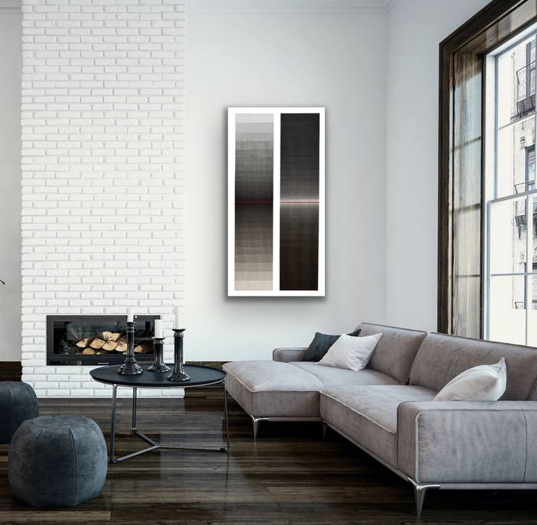 Original Contemporary Abstract Painting by Catia Goffinet