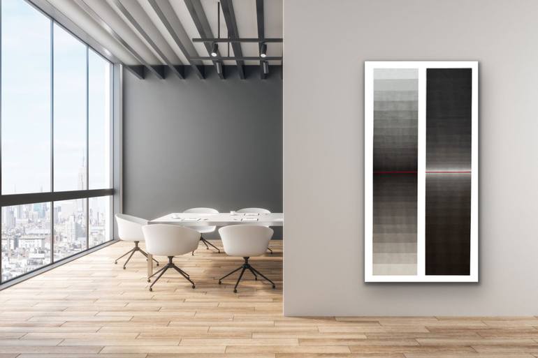 Original Contemporary Abstract Painting by Catia Goffinet