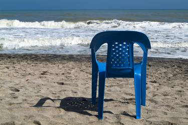Chair on Caribbean Beach thumb