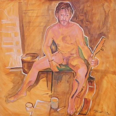 Original Expressionism Nude Paintings by M Jones
