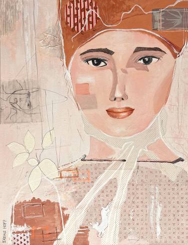 Original Contemporary Women Mixed Media by Irene Hoff