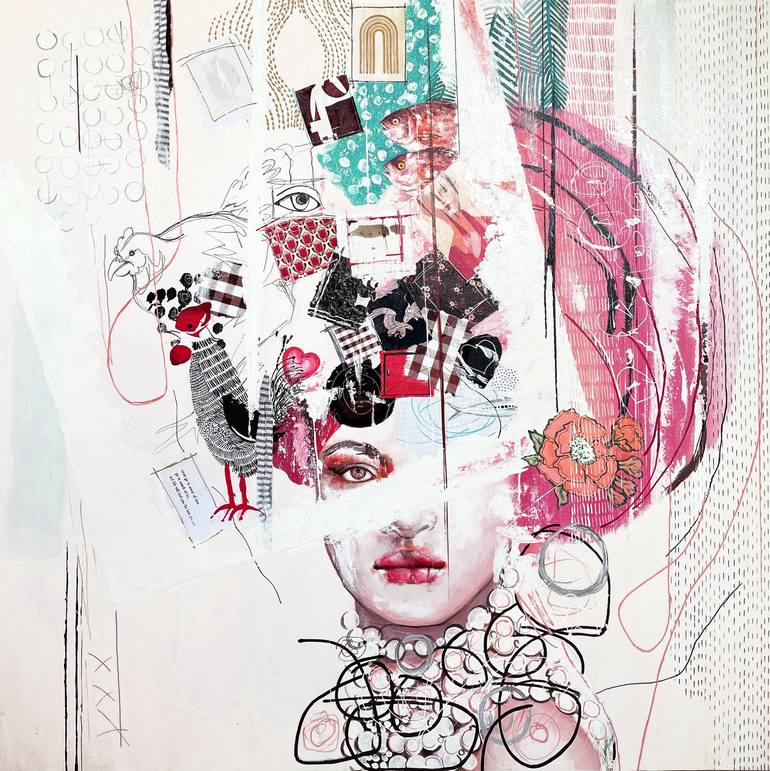 Connecting the dots Painting by Irene Hoff | Saatchi Art