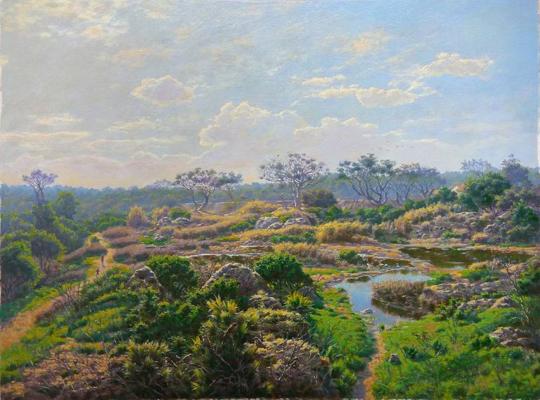 Original Realism Landscape Paintings by Sanjay Sarfare