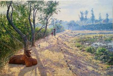 Original Realism Landscape Paintings by Sanjay Sarfare
