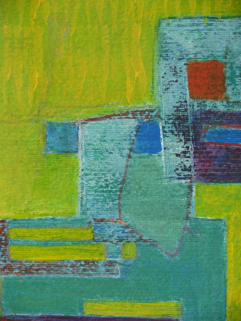 Original Abstract Expressionism Abstract Painting by Julia Zwicker